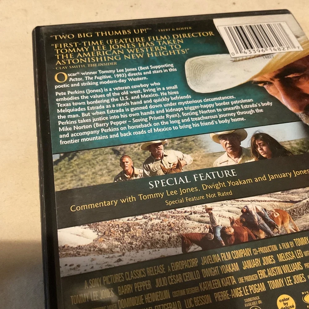 DVD - The Three Burials of Melquiades Estrada. V33